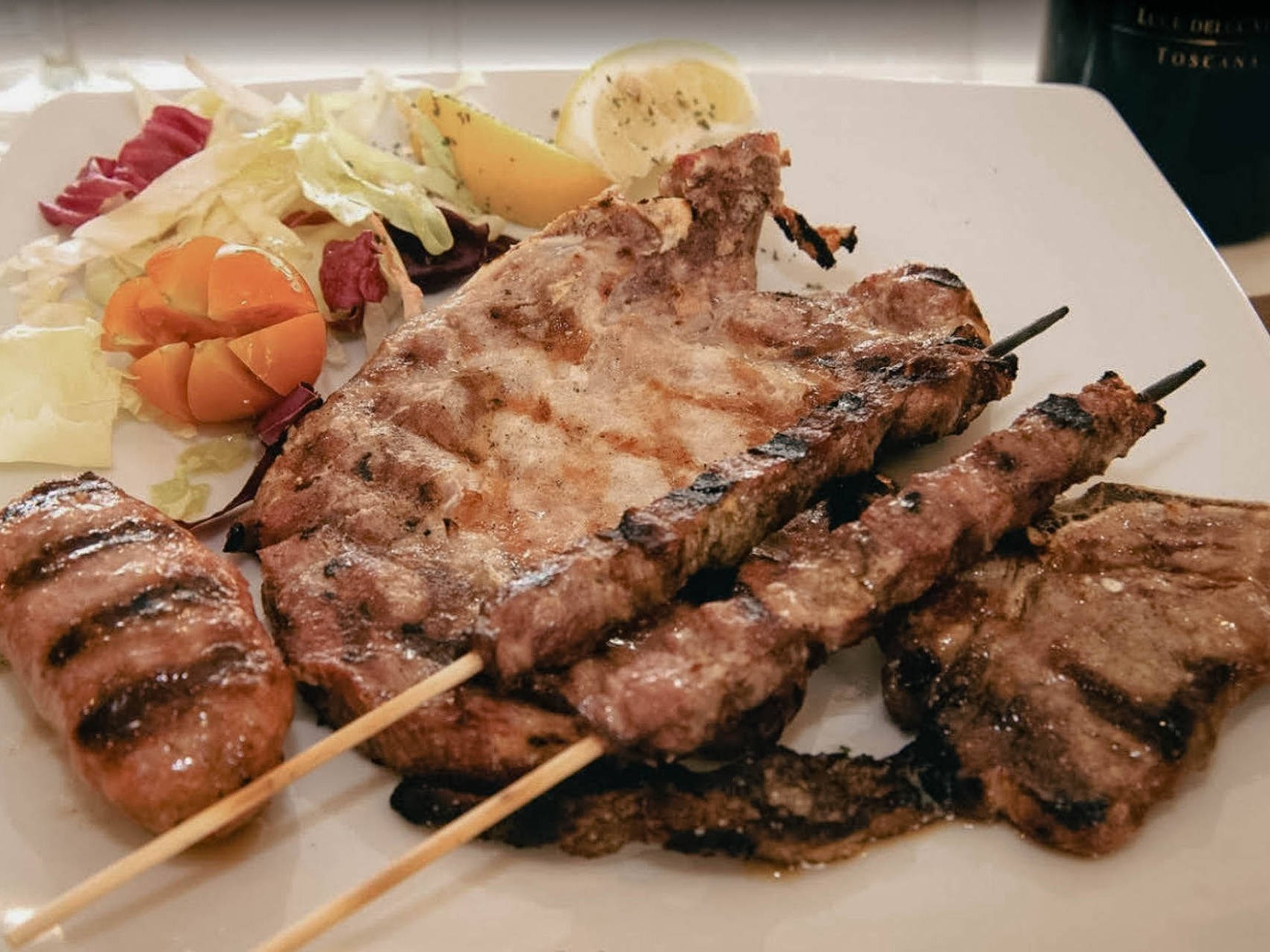 piatti castelluccio osteria del vettore braciolata grigliata mista